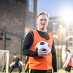 Piłkarz podczas meczu