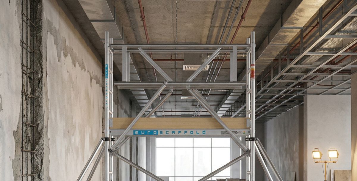 Wysoka konstrukcja budowlana