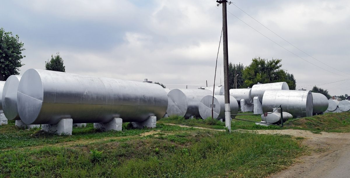 Metalowe zbiorniki